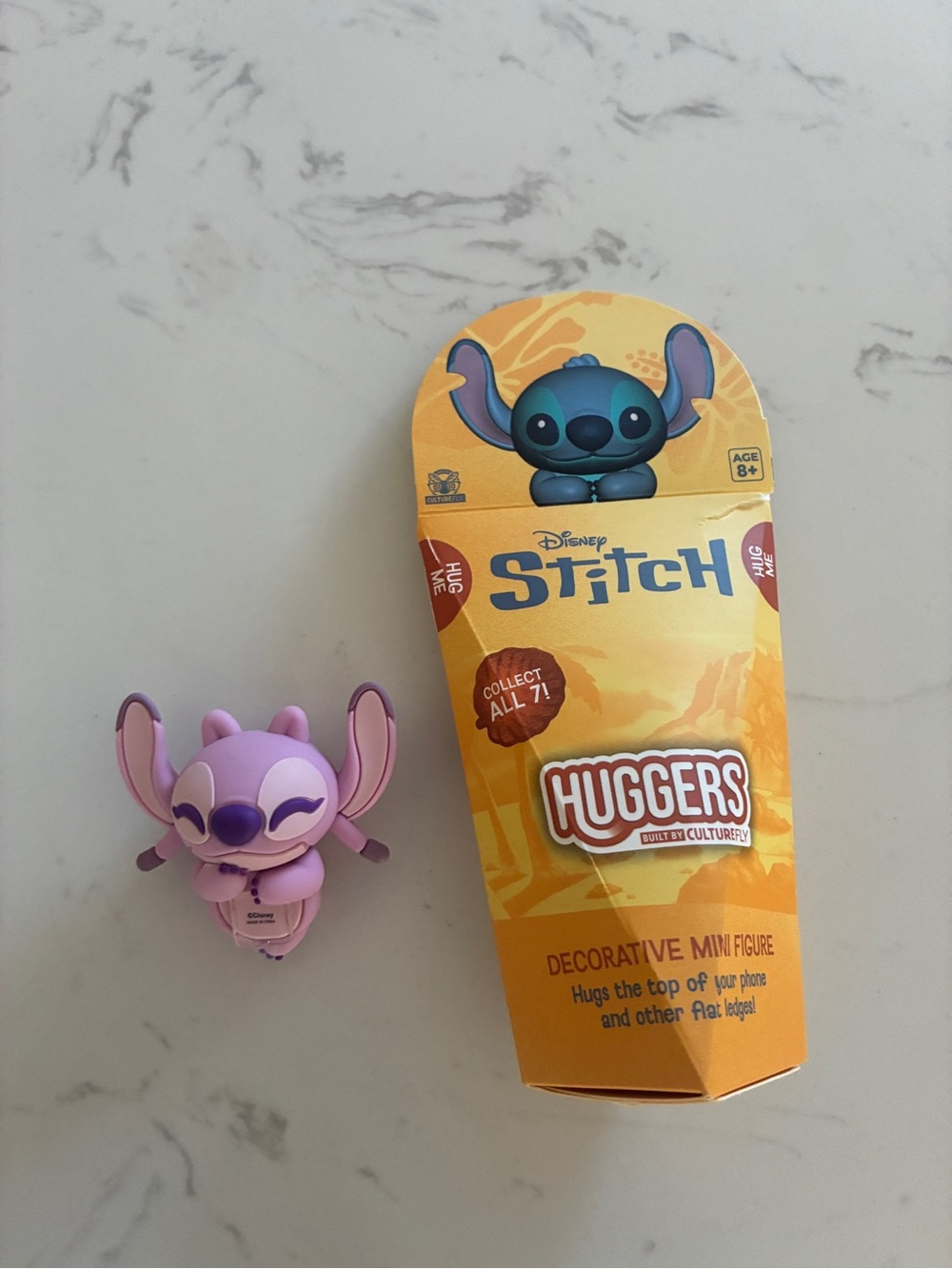 Disney Stitch Huggers Angel Decorative Mini Figure CultureFly Target Exclusive
